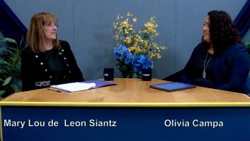 Mary Lou de Leon Siantz and Olivia Campa